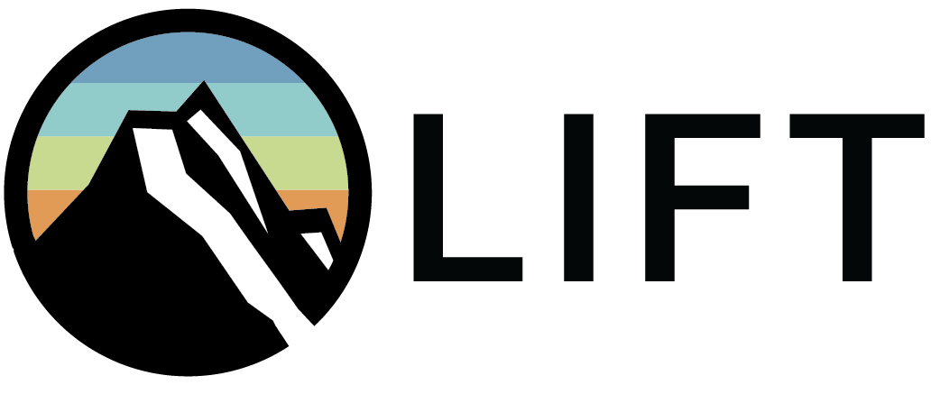 Lift rainbow logo