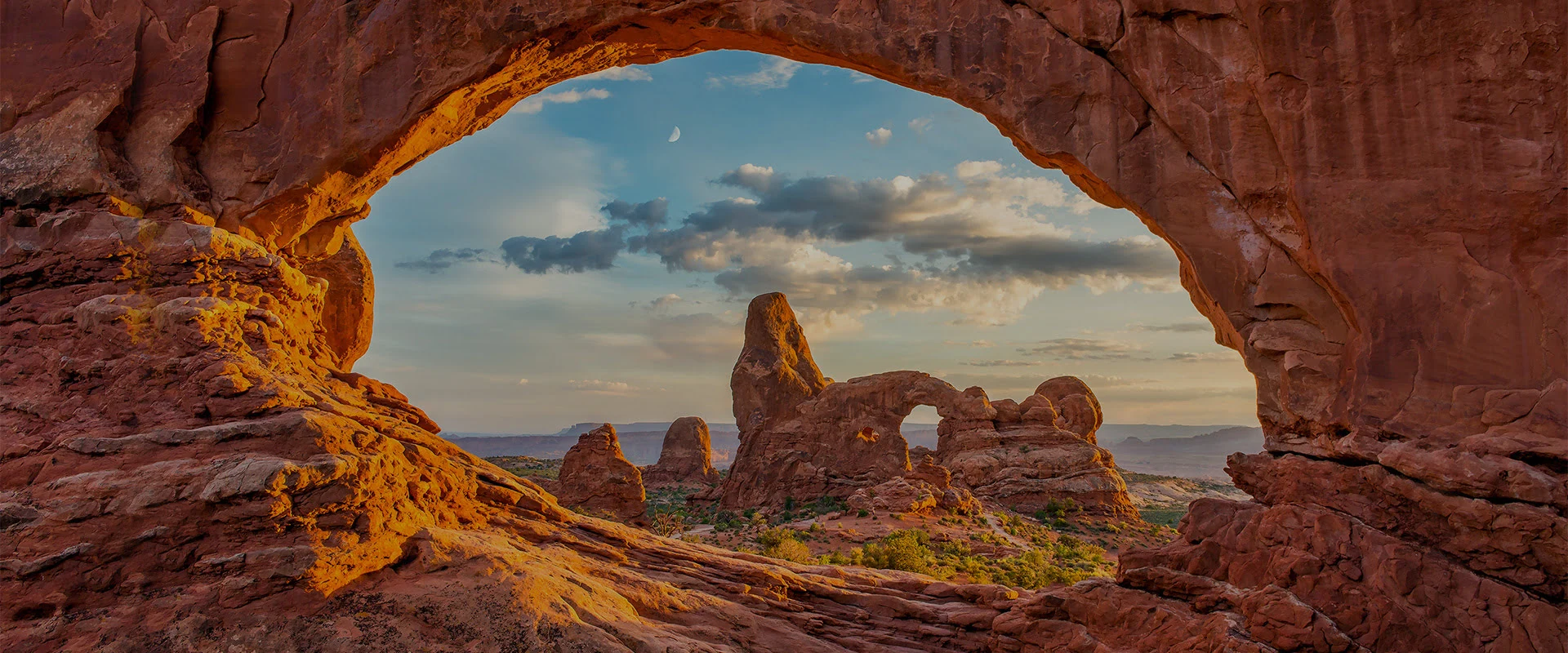Red Rock Arch in Utah